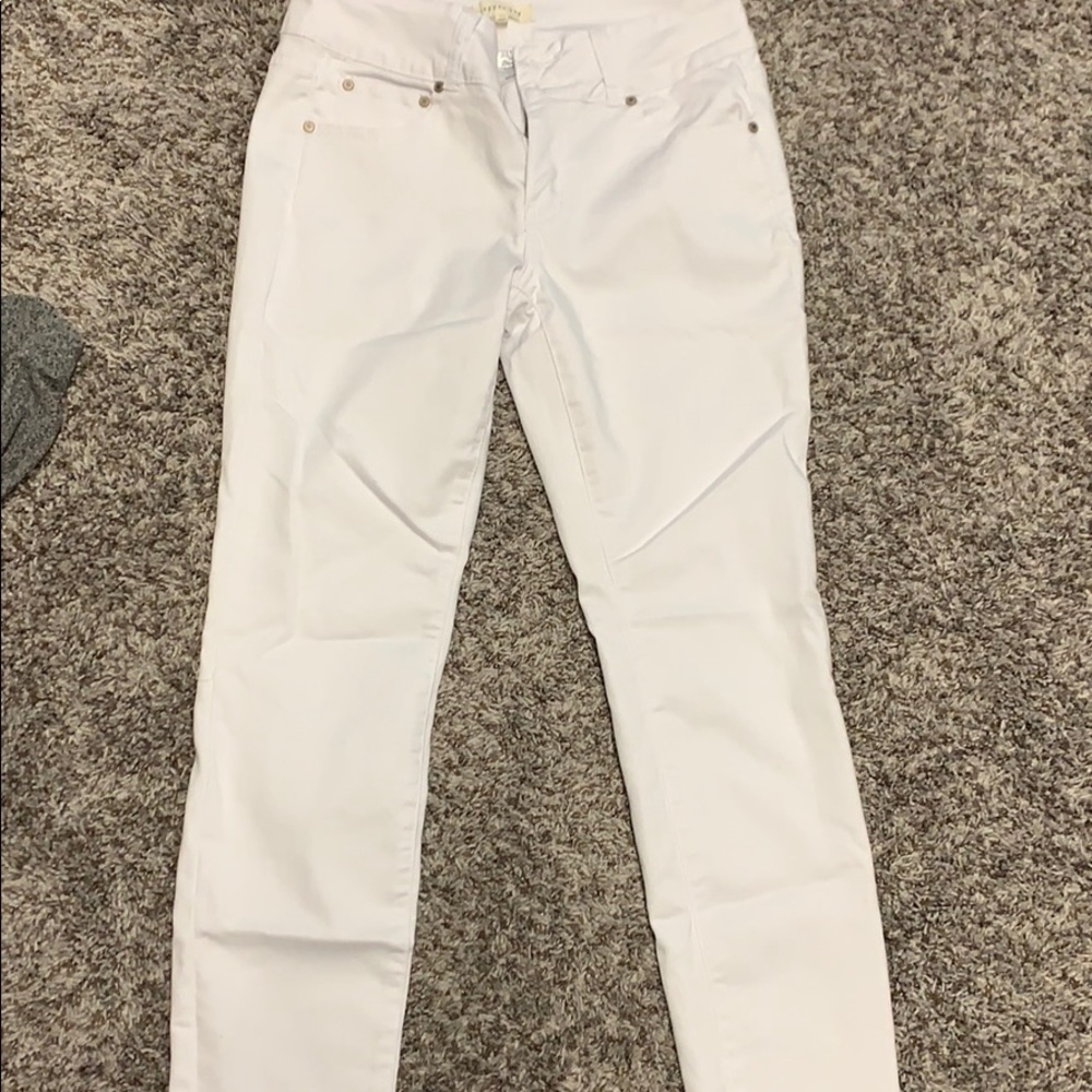 White jeans
